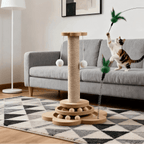 Jouet Interactif en Bois pour Chat - MiraLune